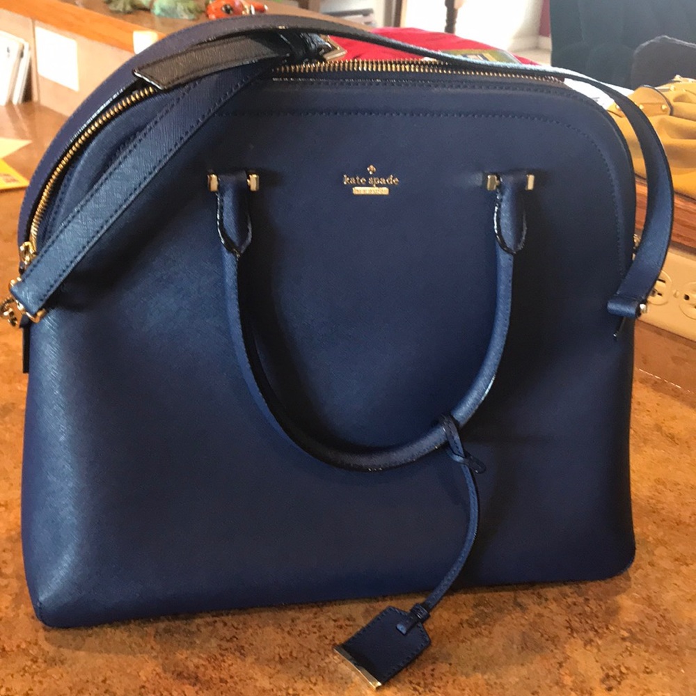 Kate Spade navy blue purse
